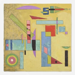 Tuxedo Park Junk Shop Rolph Scarlett Untitled Geometric Abstract