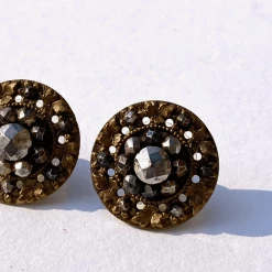 Tuxedo Park Junk Shop Georgian Cut-Steel Earrings New Arrivals