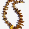 Tuxedo Park Junk Shop Vintage Raw Baltic Amber Necklace