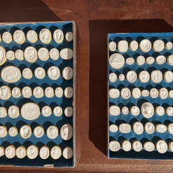 Tuxedo Park Junk Shop Grand Tour Cased Plaster Impronte From Thomas Cade Circa 1830