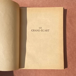 Tuxedo Park Junk Shop Le Grand Écart 1954 1st Edition With Pen And Ink Drawing By Jean Cocteau New Arrivals