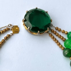 Tuxedo Park Junk Shop Triple Strand Art Deco Necklace