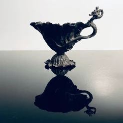 Tuxedo Park Junk Shop Meiji Bronze Ikebana Vase New Arrivals