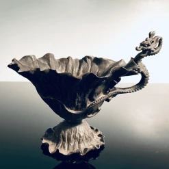 Tuxedo Park Junk Shop Meiji Bronze Ikebana Vase New Arrivals