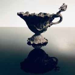 Tuxedo Park Junk Shop Meiji Bronze Ikebana Vase New Arrivals