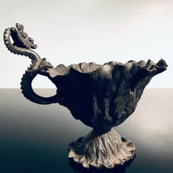 Tuxedo Park Junk Shop Meiji Bronze Ikebana Vase New Arrivals