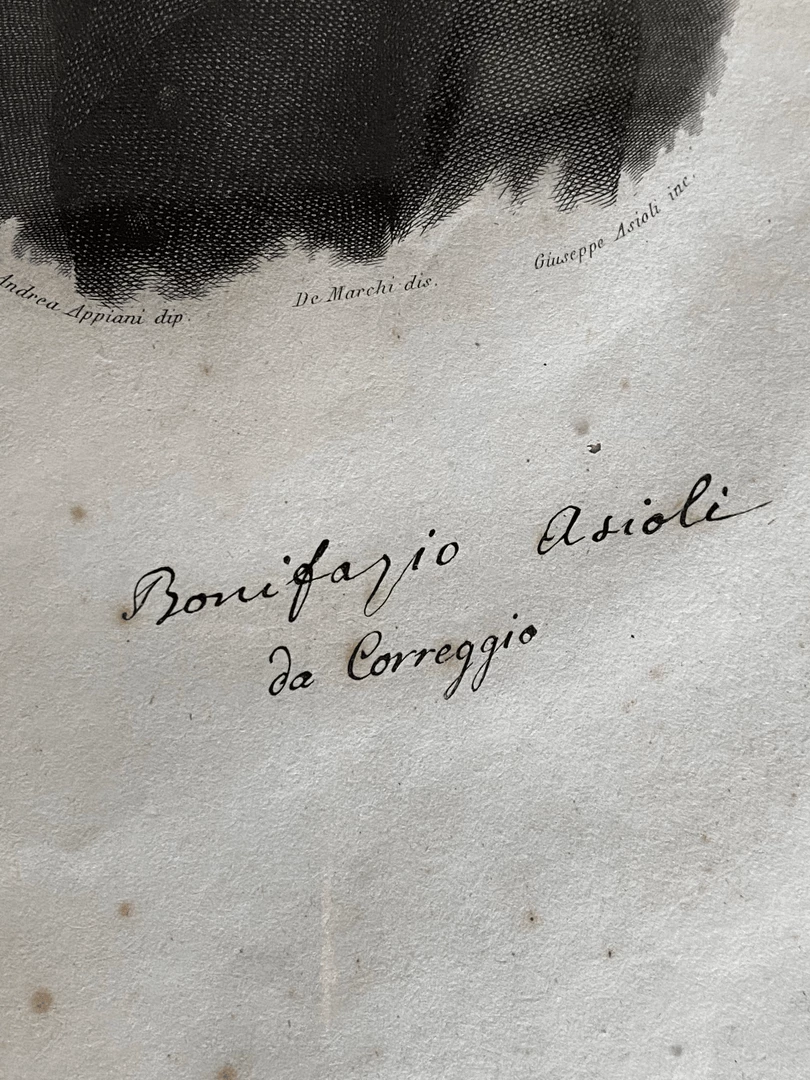 Tuxedo Park Junk Shop New Arrivals 19th Century Portrait Of Bonifazio Asioli Da Coreggio 3 Tuxedo Park Junk Shop New Arrivals 19th Century Portrait Of Bonifazio Asioli Da Coreggio
