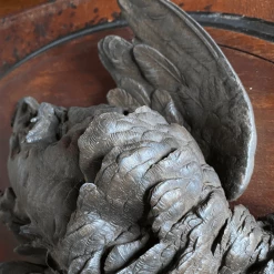 Tuxedo Park Junk Shop Deux French Tableau De Chasse En Spelter Bronze Sur Médaillon De Bois By Paul Comoléra New Arrivals