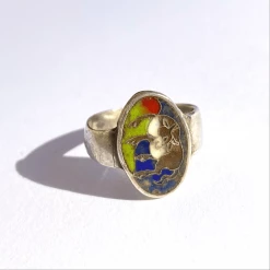 Tuxedo Park Junk Shop Qing Dynasty Cloisonné Ring New Arrivals