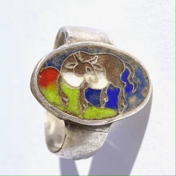 Tuxedo Park Junk Shop Qing Dynasty Cloisonné Ring New Arrivals