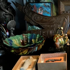 Tuxedo Park Junk Shop Edwardian Majolica Nesting Bowls New Arrivals