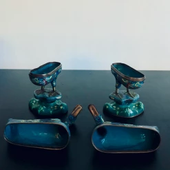Tuxedo Park Junk Shop Objets A Fine Pair Of Cloisonné Duck Censers, 19th Century