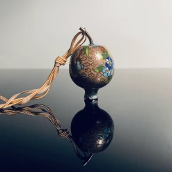 Tuxedo Park Junk Shop Jewelry Vintage Chinese Cloisonné Pomegranate