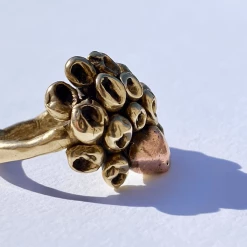 Tuxedo Park Junk Shop Organic Modern Ring In Brass And Copper New Arrivals