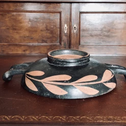 Tuxedo Park Junk Shop Greek Kylix With Hare And Laurel Ca. 450 B.C.