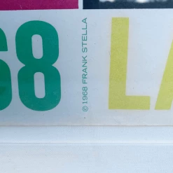 Tuxedo Park Junk Shop Frank Stella Lithograph For Merce Cunningham 1968