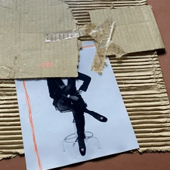 Tuxedo Park Junk Shop Henry Koehler Mixed Media Collage