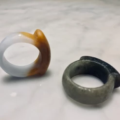 Tuxedo Park Junk Shop Qing Dynasty Jadeite Rings