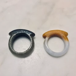 Tuxedo Park Junk Shop Qing Dynasty Jadeite Rings