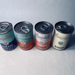 Tuxedo Park Junk Shop New Arrivals Andy Warhol Campbell's Soup Cans Circa 2003