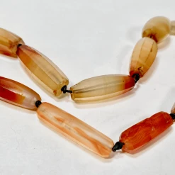 Tuxedo Park Junk Shop Hand-knotted Carnelian And Lapis Necklace