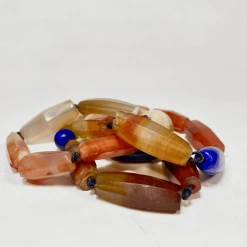 Tuxedo Park Junk Shop Hand-knotted Carnelian And Lapis Necklace