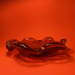 Tuxedo Park Junk Shop Mid Century Art Glass Ashtray