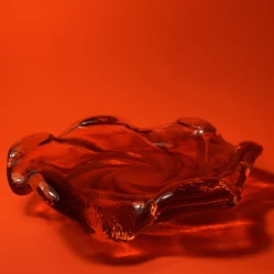 Tuxedo Park Junk Shop Mid Century Art Glass Ashtray