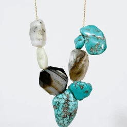 Tuxedo Park Junk Shop Boötes Turquoise And Onyx Necklace New Arrivals 6 Tuxedo Park Junk Shop Boötes Turquoise And Onyx Necklace New Arrivals