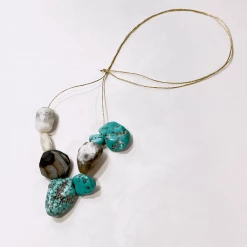 Tuxedo Park Junk Shop Boötes Turquoise And Onyx Necklace New Arrivals 7 Tuxedo Park Junk Shop Boötes Turquoise And Onyx Necklace New Arrivals