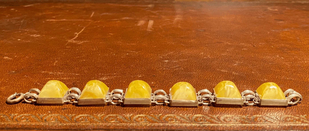 Tuxedo Park Junk Shop New Arrivals Golden Bakelite Sugarloaf Bracelet 1 Tuxedo Park Junk Shop New Arrivals Golden Bakelite Sugarloaf Bracelet