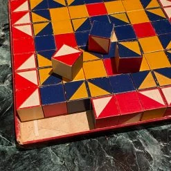 Tuxedo Park Junk Shop New Arrivals The Embossing Co. Color Cubes Large Set Circa 1930