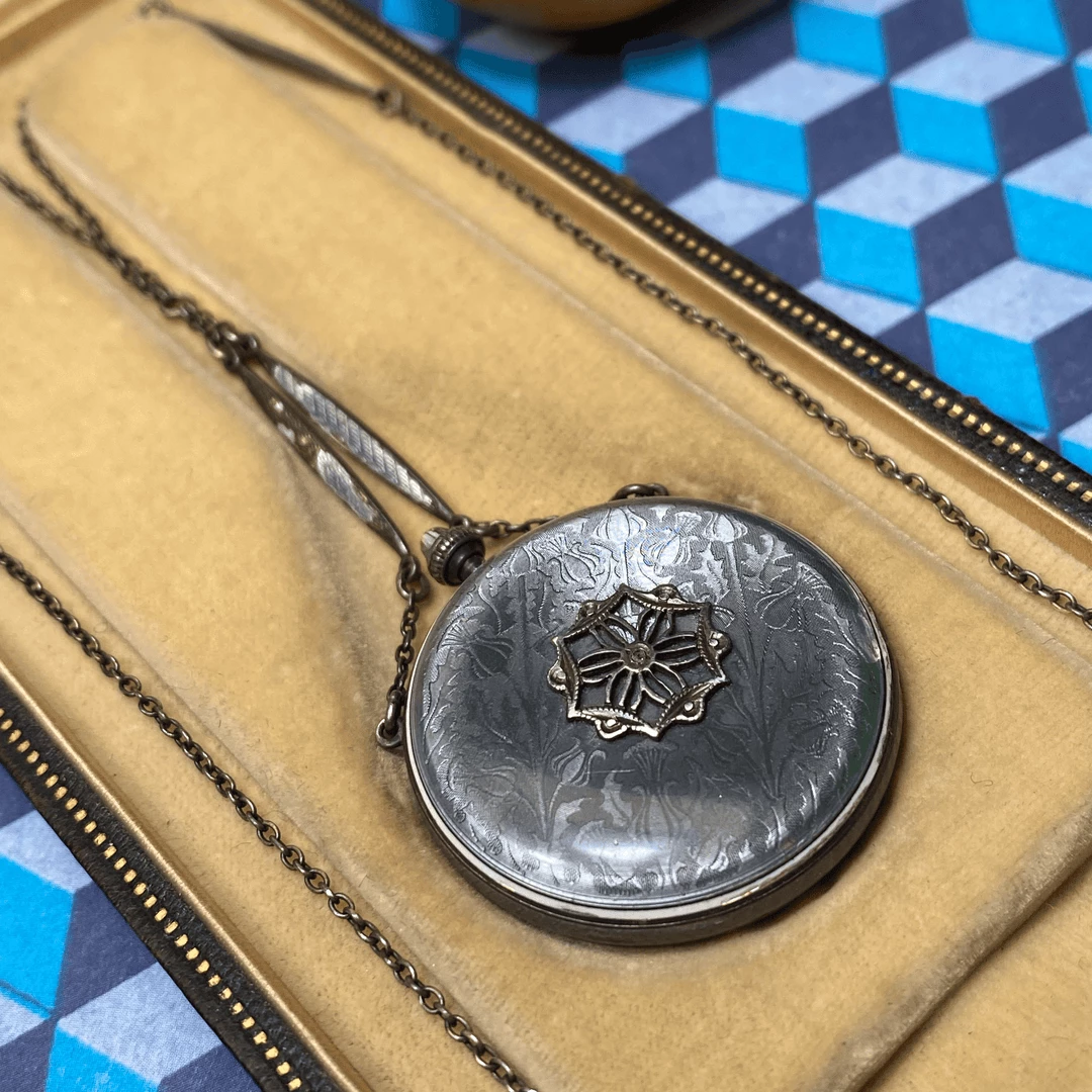 Tuxedo Park Junk Shop Ladies' Sterling And Guilloché Watch New Arrivals 3 Tuxedo Park Junk Shop Ladies' Sterling And Guilloché Watch New Arrivals