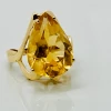 Tuxedo Park Junk Shop New Arrivals 14K Golden Topaz Ring