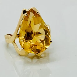 Tuxedo Park Junk Shop New Arrivals 14K Golden Topaz Ring