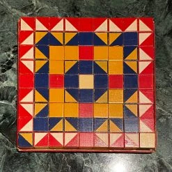 Tuxedo Park Junk Shop New Arrivals The Embossing Co. Color Cubes Large Set Circa 1930