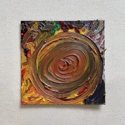 Tuxedo Park Junk Shop New Arrivals Untitled (sun), Oil On Board