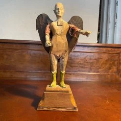 Tuxedo Park Junk Shop New Arrivals Wooden Winged Santos