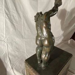 Tuxedo Park Junk Shop Benson A. Selzer Patinated Bronze Sculpture