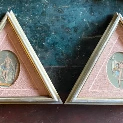 Tuxedo Park Junk Shop New Arrivals A Pair Of Hand-tinted Etchings